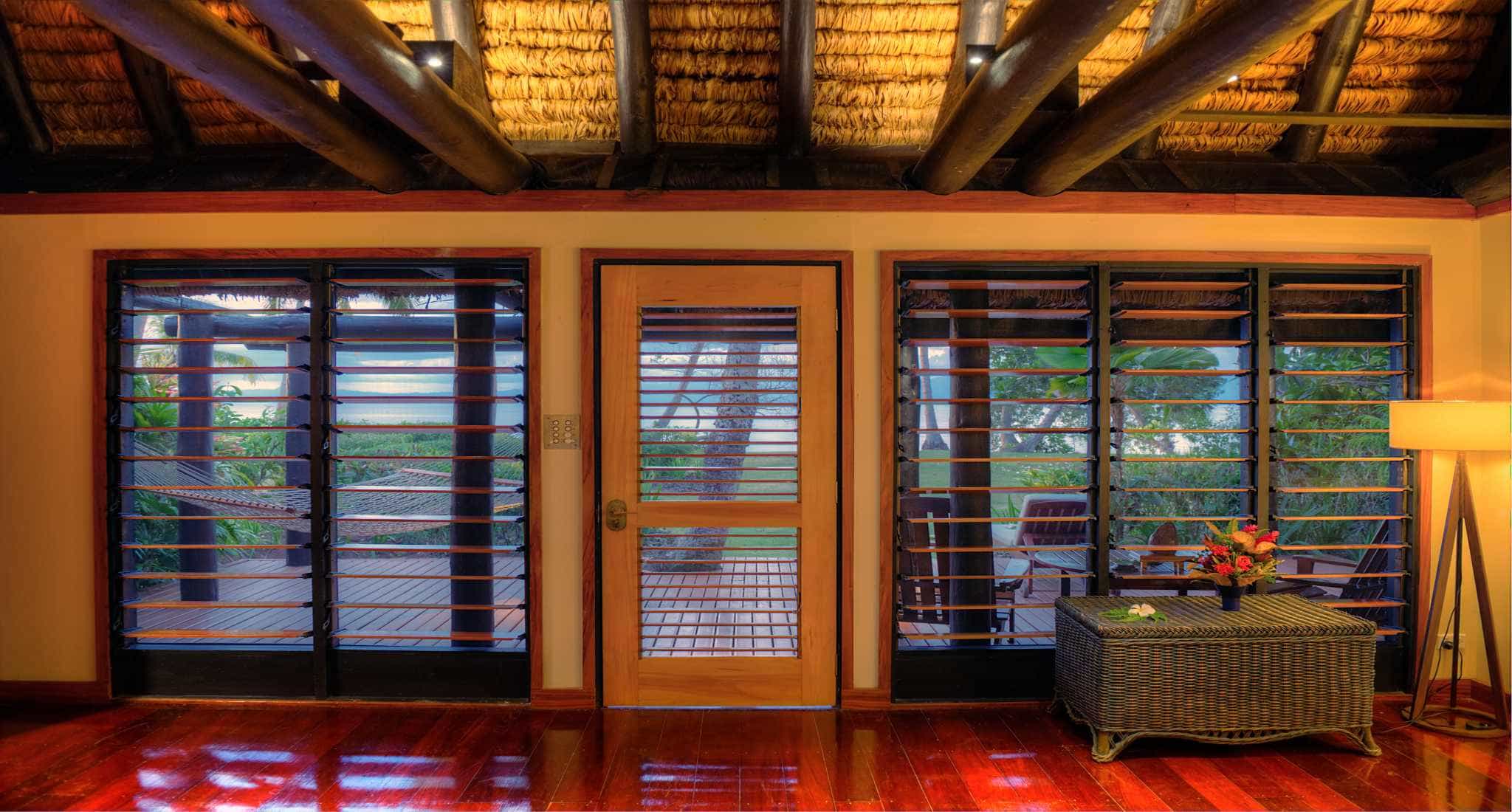 Oceanfront Bure Interior 2 bure windowview
